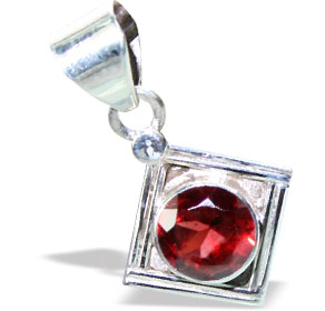 SKU 15636 - a Garnet pendants Jewelry Design image