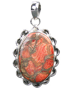 SKU 15863 - a Jasper Pendants Jewelry Design image