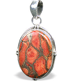 SKU 15866 - a Jasper Pendants Jewelry Design image