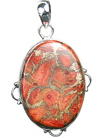 SKU 15868 - a Jasper Pendants Jewelry Design image