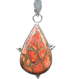 SKU 15873 - a Jasper Pendants Jewelry Design image