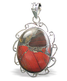 SKU 15874 - a Jasper Pendants Jewelry Design image