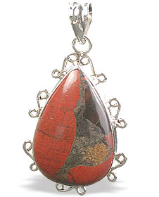 SKU 15876 - a Jasper Pendants Jewelry Design image