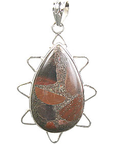 SKU 15880 - a Jasper Pendants Jewelry Design image