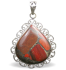 SKU 15882 - a Jasper Pendants Jewelry Design image