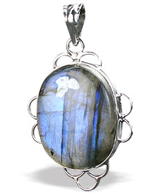 SKU 15903 - a Labradorite Pendants Jewelry Design image