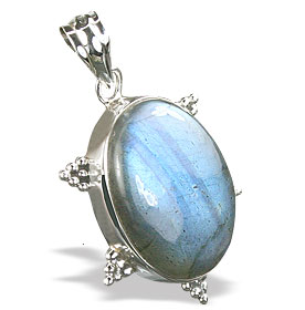 SKU 15907 - a Labradorite Pendants Jewelry Design image