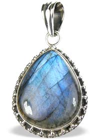 SKU 15909 - a Labradorite Pendants Jewelry Design image