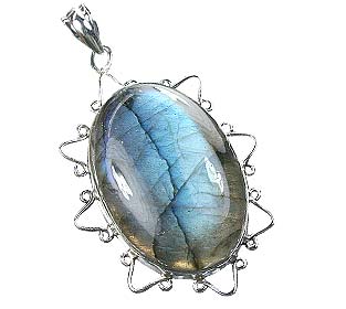 SKU 15910 - a Labradorite Pendants Jewelry Design image