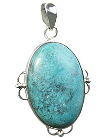 SKU 16002 - a Chrysoprase Pendants Jewelry Design image