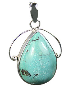 SKU 16005 - a Turquoise Pendants Jewelry Design image