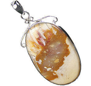 SKU 16018 - a Jasper Pendants Jewelry Design image