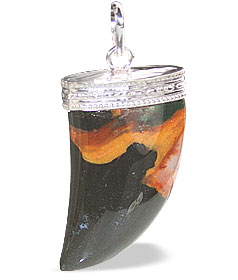 SKU 1609 - a Jasper Pendants Jewelry Design image