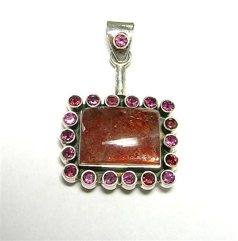 SKU 1629 - a Sunstone Pendants Jewelry Design image