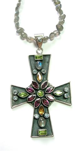 SKU 1645 - a Rhodolite Pendants Jewelry Design image