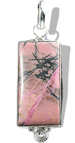 SKU 1651 - a Rhodonite Pendants Jewelry Design image