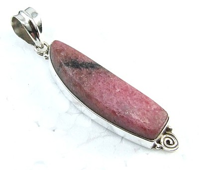 SKU 1654 - a Rhodonite Pendants Jewelry Design image