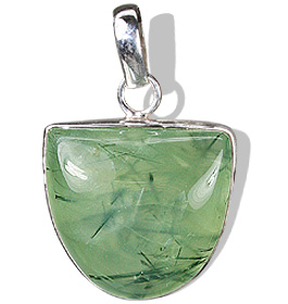 SKU 1656 - a Prehnite Pendants Jewelry Design image