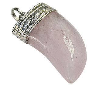 SKU 16692 - a Rose quartz Pendants Jewelry Design image