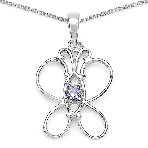 SKU 16766 - a Tanzanite Pendants Jewelry Design image