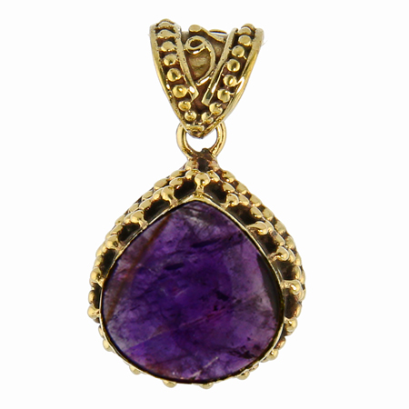 SKU 16770 - a Amethyst Pendants Jewelry Design image