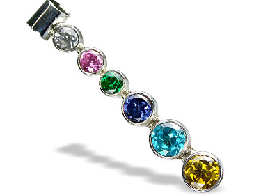 SKU 1680 - a Cubic zirconia Pendants Jewelry Design image