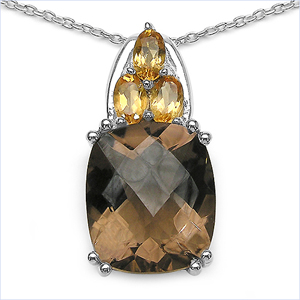 SKU 16829 - a Multi-stone Pendants Jewelry Design image