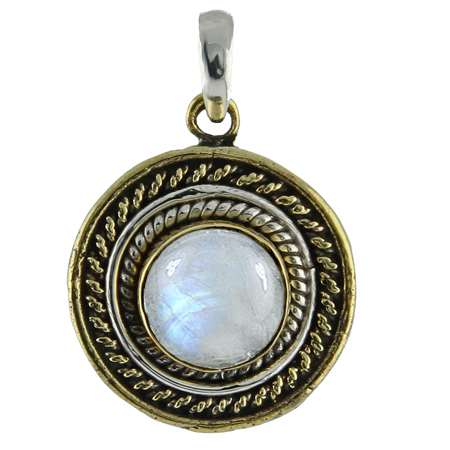 SKU 16972 - a Moonstone Pendants Jewelry Design image
