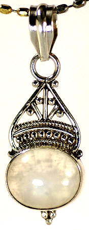 SKU 17132 - a Moonstone Pendants Jewelry Design image