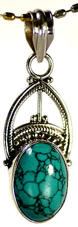 SKU 17148 - a Turquoise Pendants Jewelry Design image
