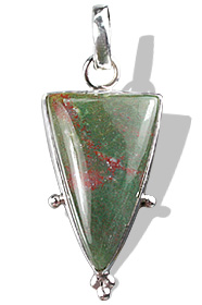 SKU 1751 - a Bloodstone Pendants Jewelry Design image