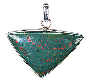 SKU 1760 - a Bloodstone Pendants Jewelry Design image