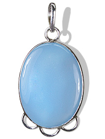 SKU 1764 - a Chalcedony Pendants Jewelry Design image