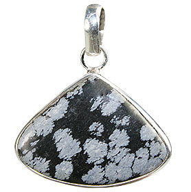 SKU 1798 - a Obsidian Pendants Jewelry Design image