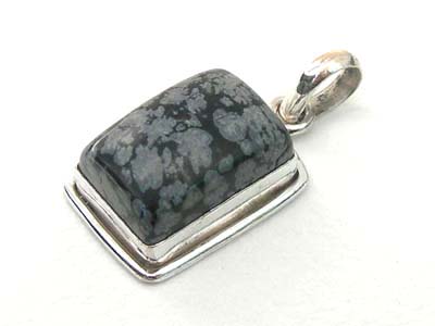 SKU 1799 - a Obsidian Pendants Jewelry Design image