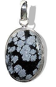 SKU 1801 - a Obsidian Pendants Jewelry Design image