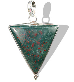 SKU 1805 - a Bloodstone Pendants Jewelry Design image