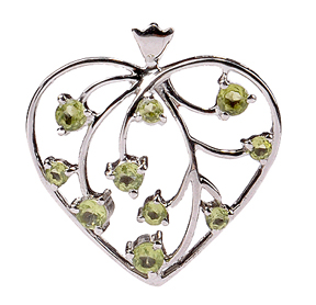 SKU 18070 - a Peridot Pendants Jewelry Design image