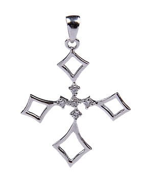 SKU 18080 - a Cubic zirconia Pendants Jewelry Design image