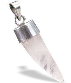 SKU 18213 - a Rose quartz Pendants Jewelry Design image