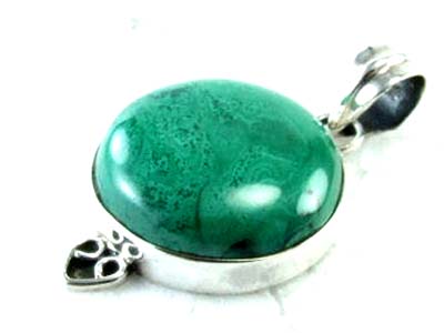 SKU 1834 - a Malachite Pendants Jewelry Design image