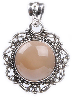 SKU 18345 - a Moonstone Pendants Jewelry Design image