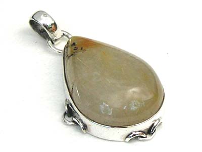 SKU 1835 - a Rutilated quartz Pendants Jewelry Design image
