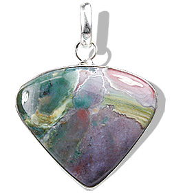 SKU 1837 - a Bloodstone Pendants Jewelry Design image