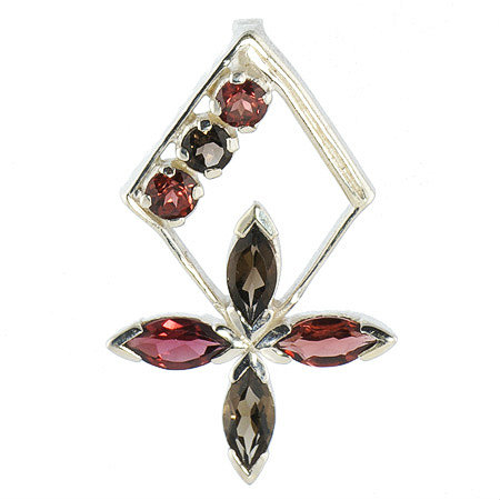 SKU 18620 - a Multi-stone Pendants Jewelry Design image