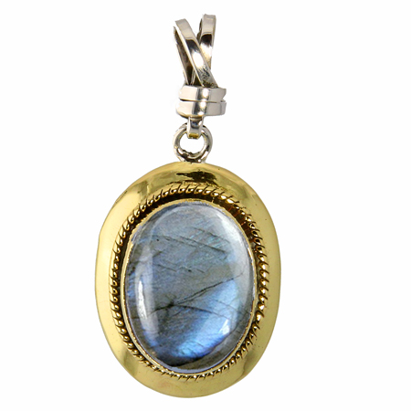 SKU 18817 - a Labradorite Pendants Jewelry Design image