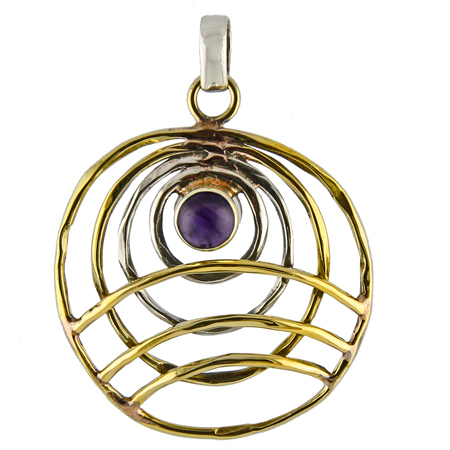 SKU 18823 - a Amethyst Pendants Jewelry Design image