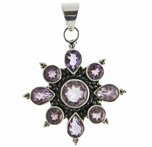 SKU 20922 - a Amethyst Pendants Jewelry Design image