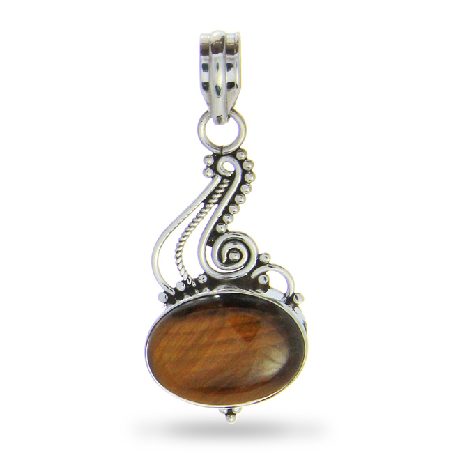 SKU 20950 - a Tiger eye Pendants Jewelry Design image