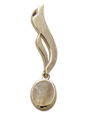 SKU 21134 - a Moonstone Pendants Jewelry Design image